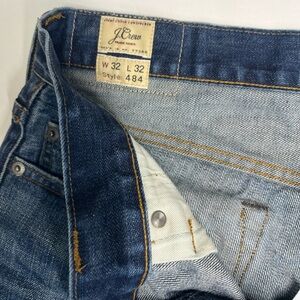 J. Crew Slim Straight Japanese Selvedge Denim Jeans